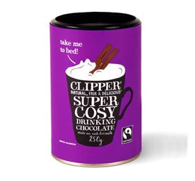 Produktbillede af Clipper Kakao Fair Trade t. mælk 250g. på tilbud