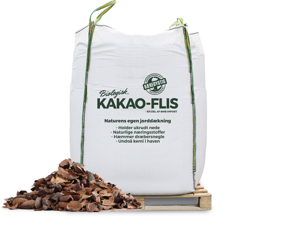 Produktbillede af Kakao-flis kakaoskaller 2500 liter på tilbud i høj kvalitet