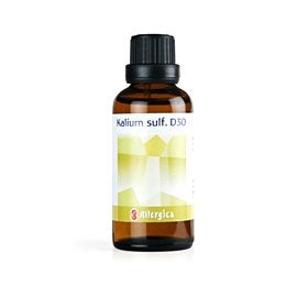 Produktbillede af Allergica Kalium sulf. D30 Cellesalt 6 50ml. på tilbud