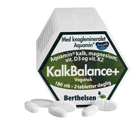 Produktbillede af Berthelsen KalkBalance+ 180 tab. på tilbud