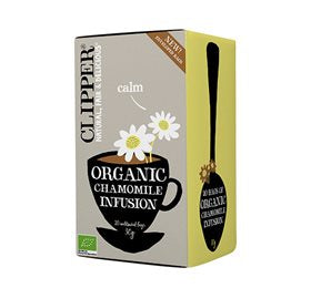 Produktbillede af Clipper Kamille Te Ø 20br. på tilbud