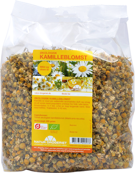 Produktbillede af Kamilleblomst Ø 200 g. på tilbud