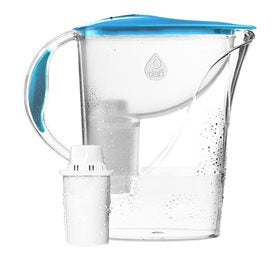 Produktbillede af Dafi Kande 2,4 l blå 1 stk. på tilbud