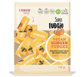 Detaljeret produktbillede af Karameller med ingefær Ø 150 g på tilbud