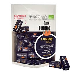 Detaljeret produktbillede af Karameller med Lakrids Ø 150 g på tilbud