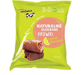 Detaljeret produktbillede af Karameller med lime Ø 150 g på tilbud