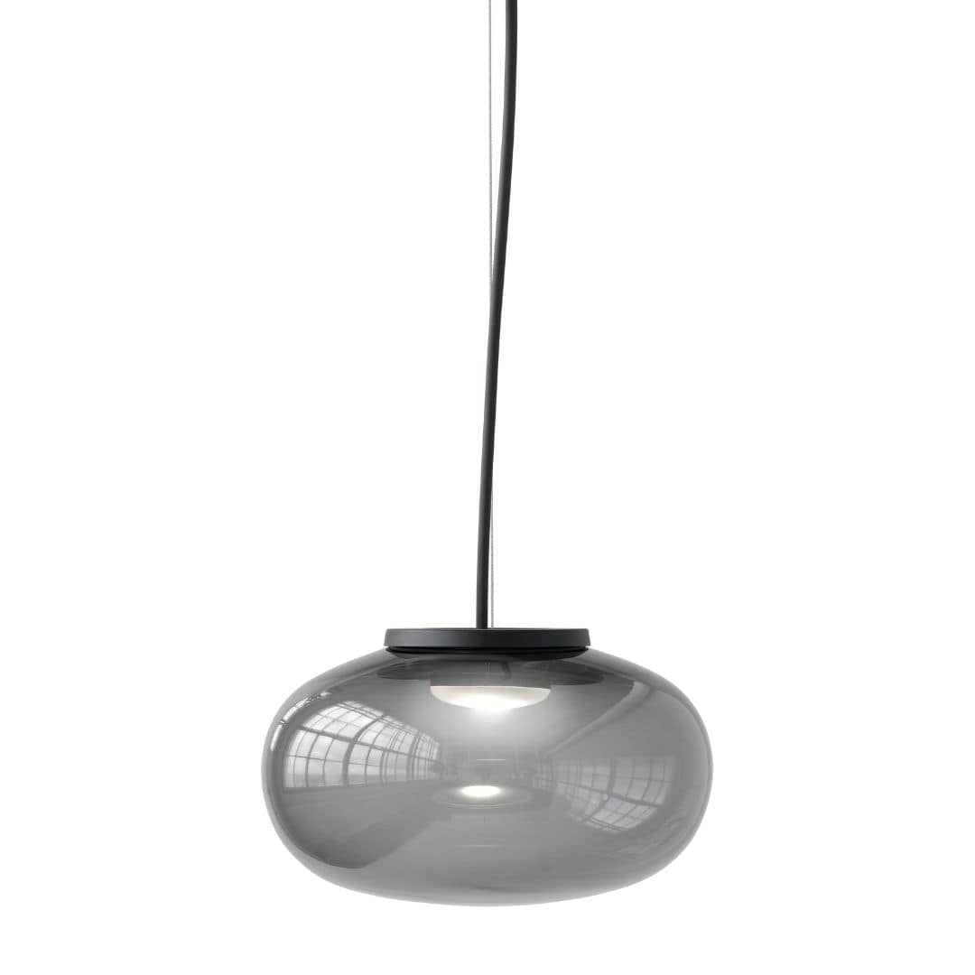 Karl-Johan Pendel Ø23 Smoked Glas New Works