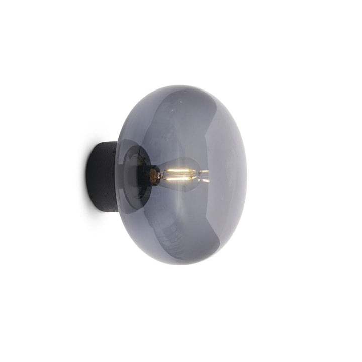 Karl-Johan Væglampe Smoke Glas New Works