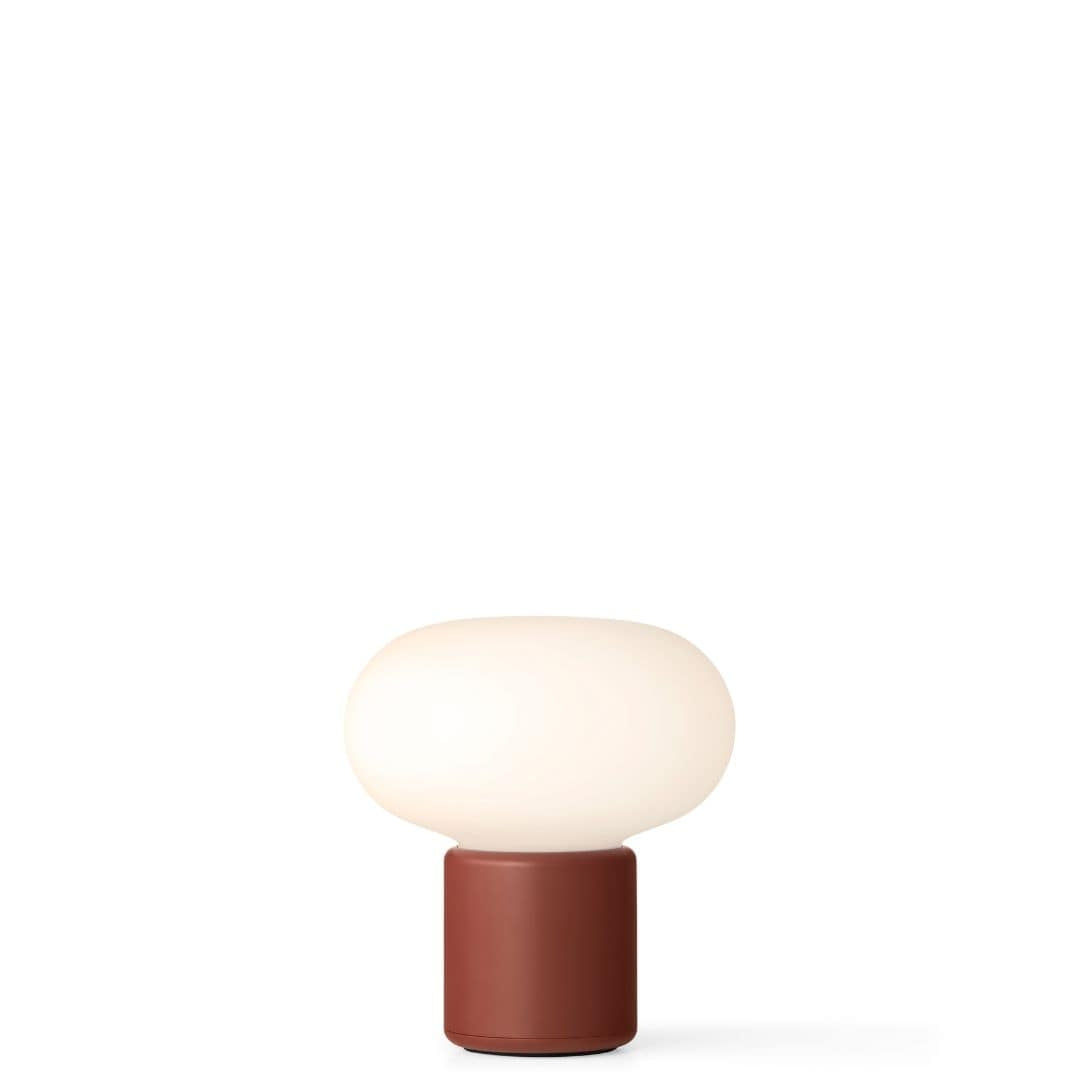 Karl-Johan Portable Bordlampe Earth Red New Works