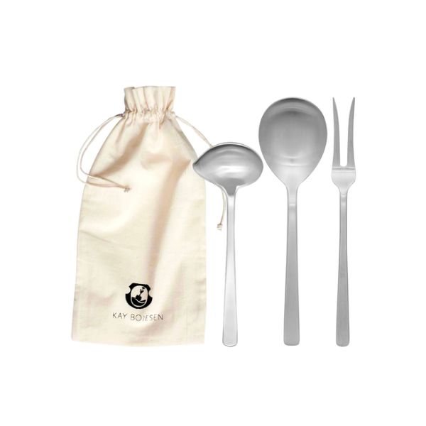 Kay Bojesen Serveringssæt 3 Dele Mat ✔ Kæmpe udvalg i KAY BOJESEN ✔ Billig fragt og hurtig levering 2 - 5 hverdage - Varenummer: BAR-680035 / Ean: '5711168001130 på lager - Udsalg på Køkken - Borddækning - Bestik Spar op til 59% - Over 324 kendte brands på udsalg