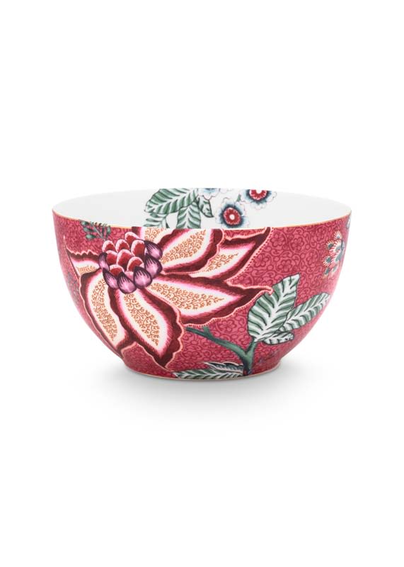 Produktbillede af Bowl Flower Festival Dark Pink 15cm på tilbud i høj kvalitet