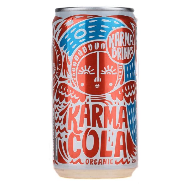 Produktbillede af Karma Drinks Økologisk Cola 25 Cl. på tilbud i premium kvalitet