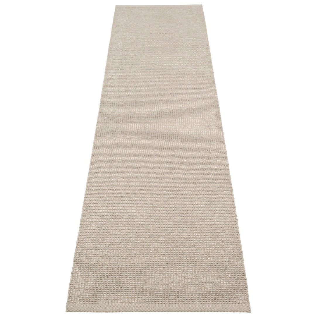 Pappelina Pappelina Emm gulvtæppe 300x70 cm, linen/linen – produktbillede (Tæpper)