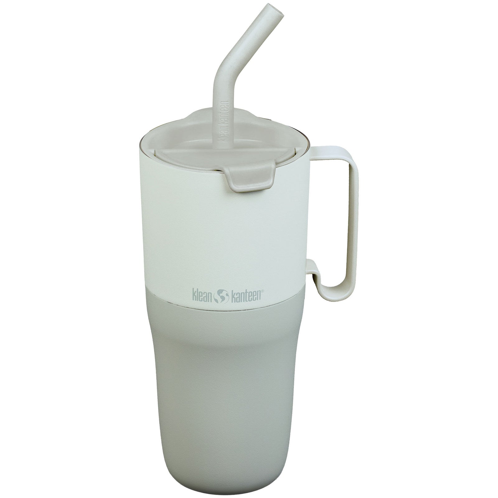 Klean kanteen Klean kanteen Rise Tumbler med flip-låg og sugerør 770 ml, Barely Blue ❤ produktbillede (Termokop)