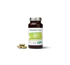 Produktbillede af Natures Own Kelp med jod Ø 60 kap. på tilbud