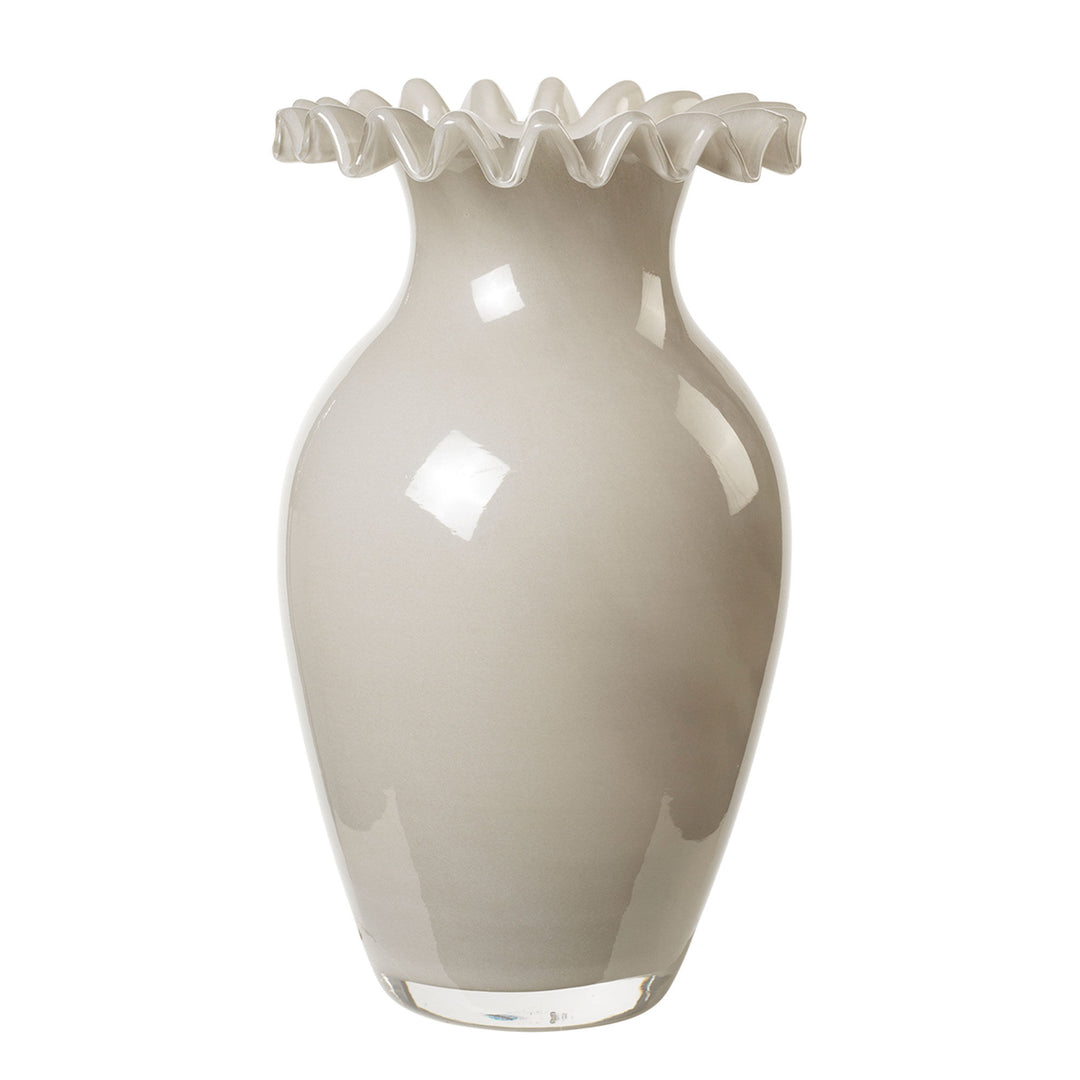 Broste Broste Jasmin Vase, taupe warm grey – produktbillede (Vase)