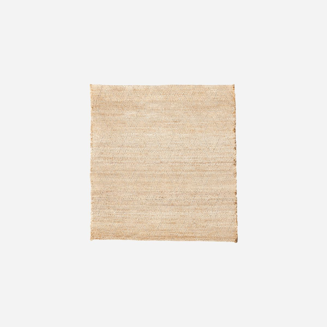 Produktbillede af House Doctor Tæppe Mara 180x180 cm nude i premium kvalitet