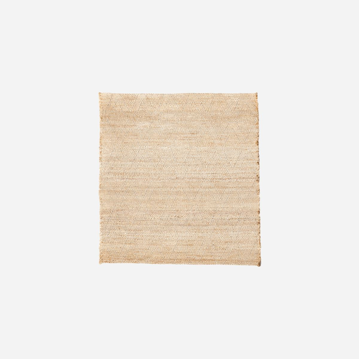 Produktbillede af House Doctor Tæppe Mara 180x180 cm nude i premium kvalitet