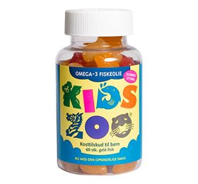 Produktbillede af Kids Zoo Omega 3 60 stk. på tilbud