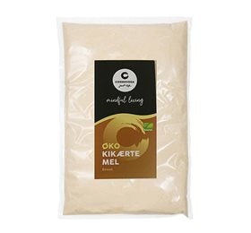 Detaljeret produktbillede af NatureSource Kikærtemel Ø 1kg. på tilbud