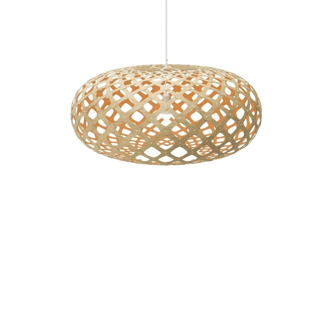 Produktbillede af Kina Ø100 Pendel Bamboo / Orange David Trubridge i premium kvalitet