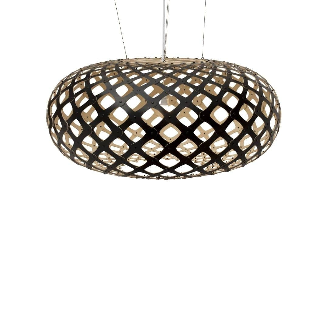 Produktbillede af Kina Ø140 Pendel Sort / Bamboo David Trubridge i premium kvalitet