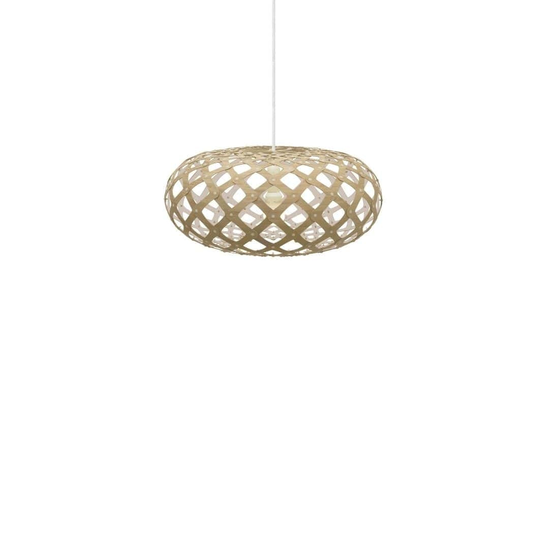 Produktbillede af Kina Ø44 Pendel Bamboo / Hvid David Trubridge i premium kvalitet