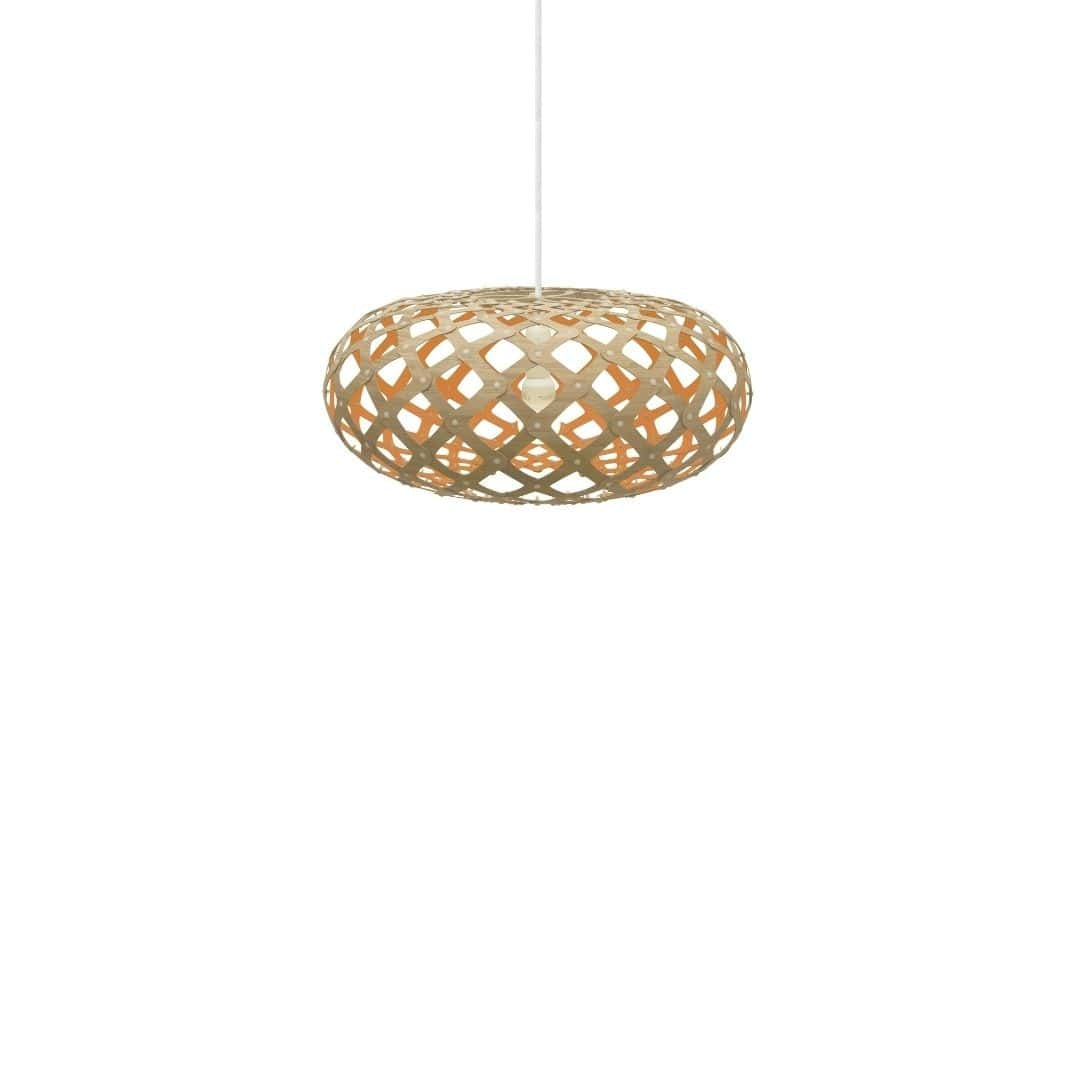 Produktbillede af Kina Ø44 Pendel Bamboo / Orange David Trubridge i premium kvalitet