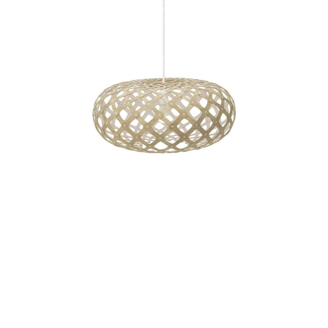 Produktbillede af Kina Ø60 Pendel Bamboo / Hvid David Trubridge i premium kvalitet
