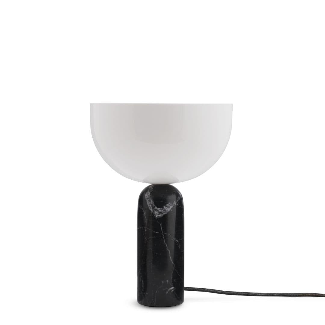 Produktbillede af Kizu Bordlampe Sort Marmor Small New Works i premium kvalitet