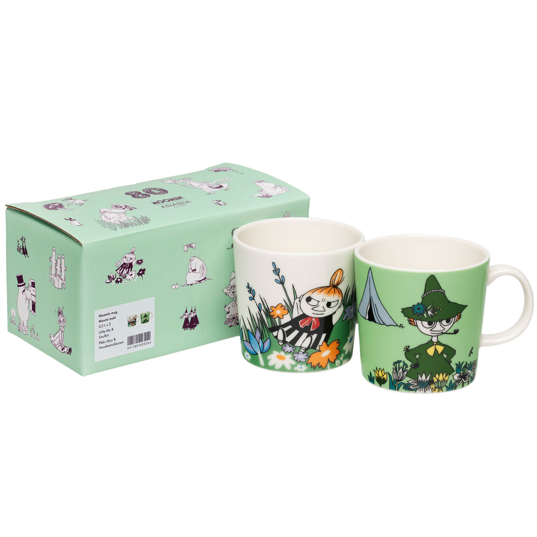 Arabia Arabia Lille My & Snusmumrikken Krus 0,3 liter, 2 stk. – produktfoto (Krus & Kopper)