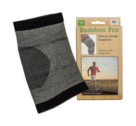 Produktbillede af Bamboo Knæbind Str. M 41-44 cm selvvarmende på tilbud