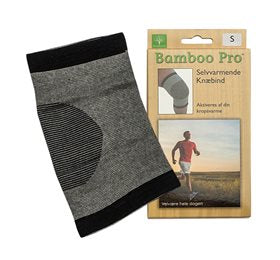 Produktbillede af Bamboo Knæbind Str. S 37-40cm selvvarmende på tilbud