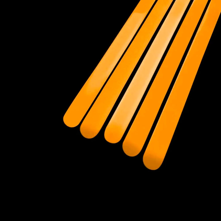Knæklys XL 1 stk. 17 x 340 mm blå orange grøn rød pink eller gul Orange