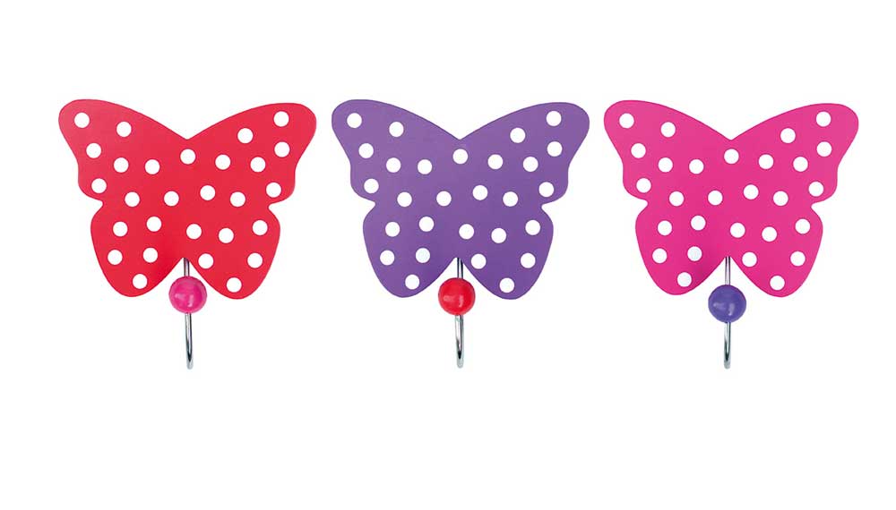 Produktbillede af Jabadabado Knag sommerfugl R15062 på tilbud i høj kvalitet