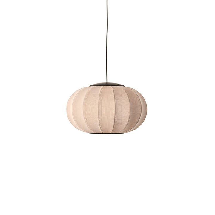 Knit-Wit 45 LED Oval Pendel Sand Stone Made By Hand
