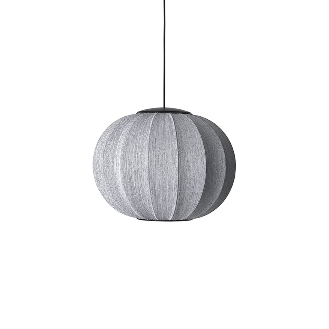 Produktbillede af Knit-Wit 45 LED Round Pendel Anniversary Glitter Silver Made By Hand i premium kvalitet