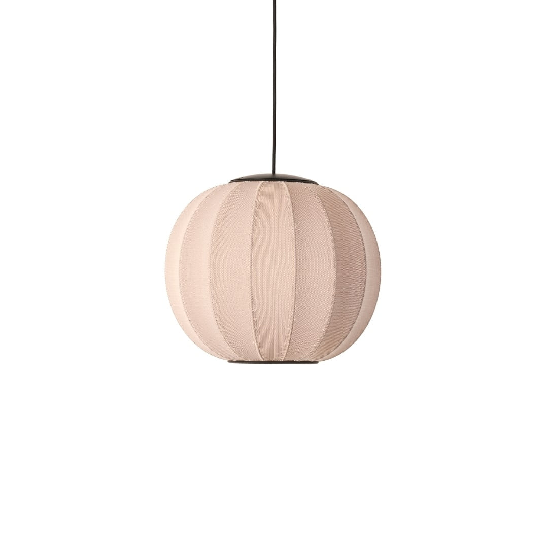 Produktbillede af Knit-Wit 45 LED Round Pendel Sand Stone Made By Hand i premium kvalitet