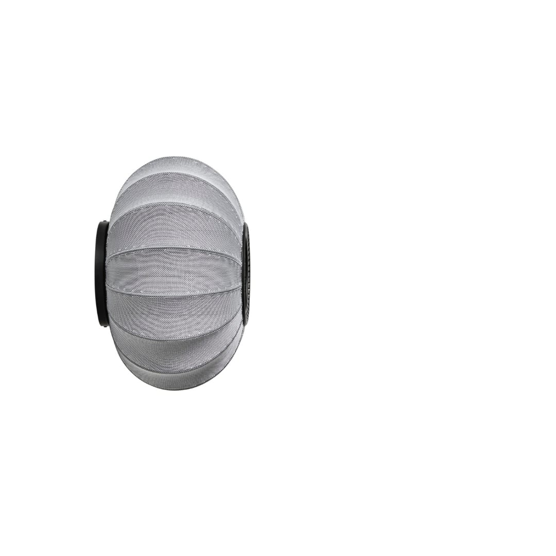 Produktbillede af Knit-Wit 45 Oval Væg- og Loftlampe Silver Made by Hand i premium kvalitet