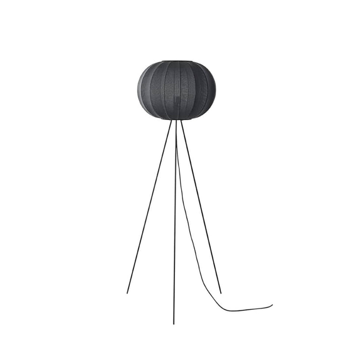 Knit-Wit 45 Round Gulvlampe High Sort Made by Hand