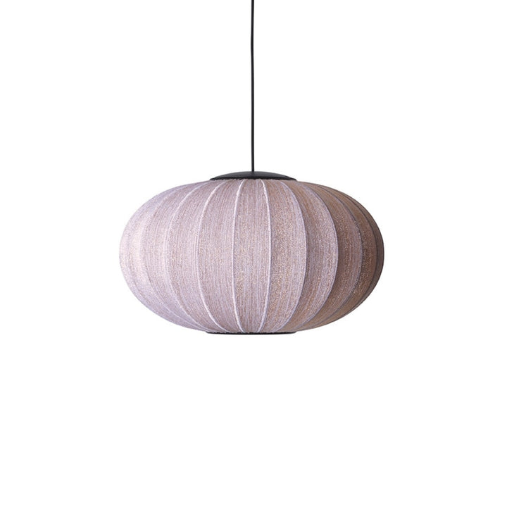 Knit-Wit 57 LED Oval Pendel Anniversary Glitter Gold Made by Hand