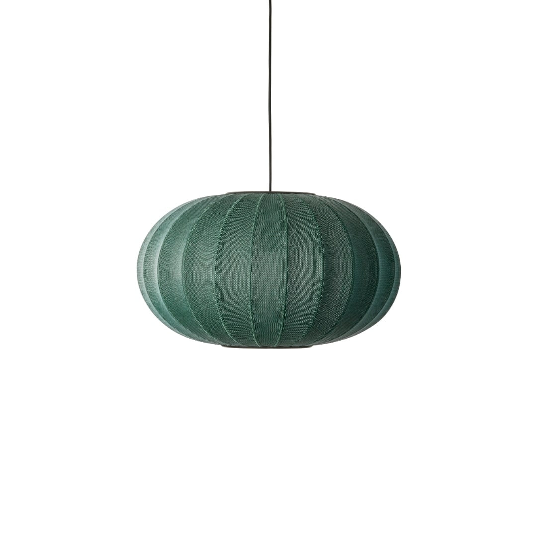 Produktbillede af Knit-Wit 57 Oval Pendel Tweed Green Made by Hand i premium kvalitet