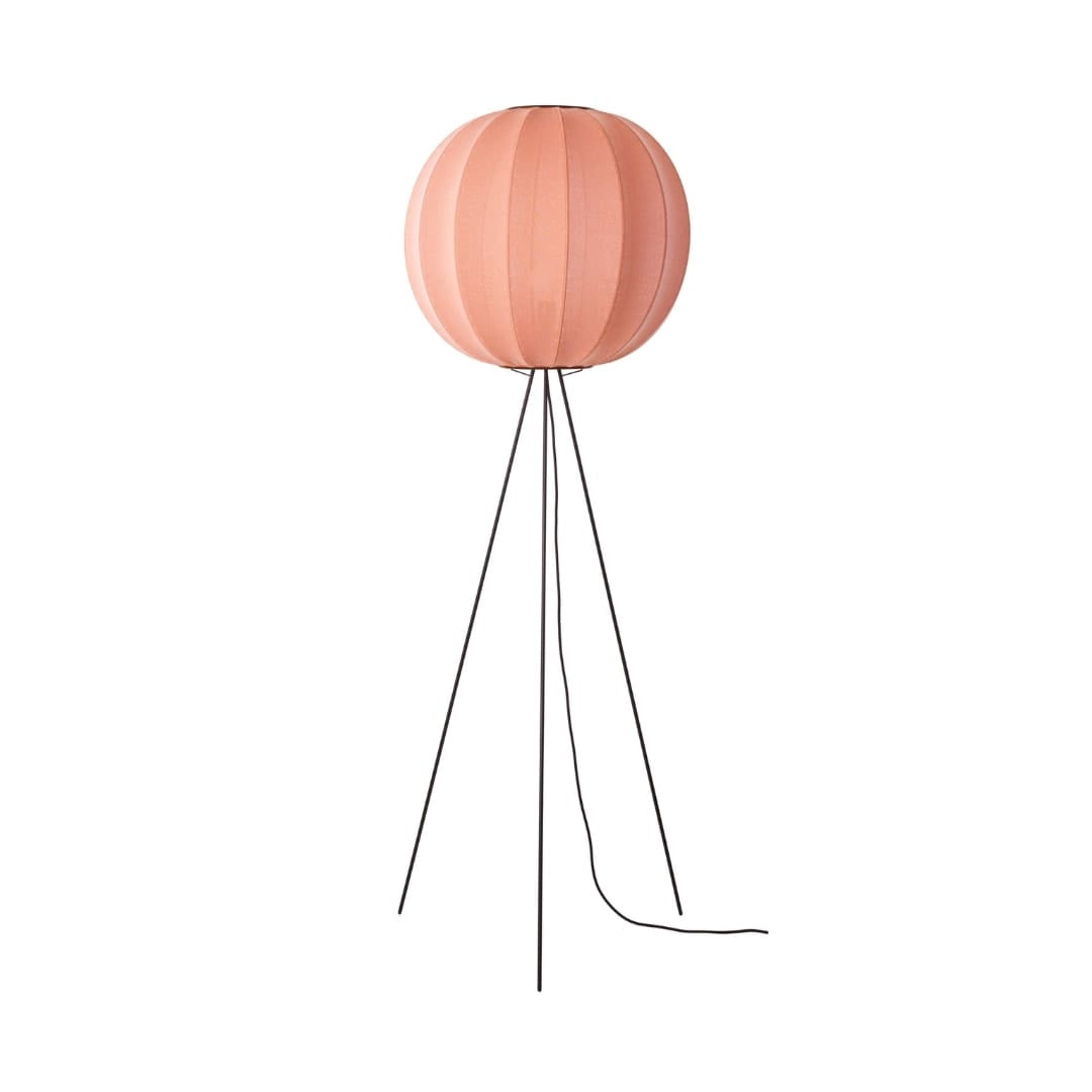 Produktbillede af Knit-Wit 60 Round Gulvlampe High Coral Made by Hand i premium kvalitet