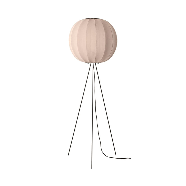 Knit-Wit 60 Round Gulvlampe High Sand Stone Made by Hand