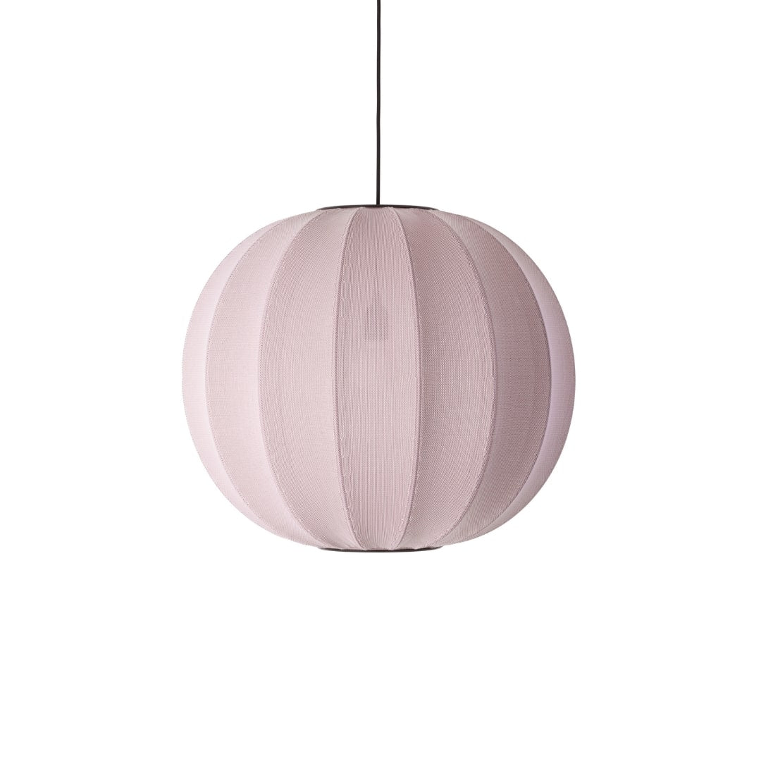 Produktbillede af Knit-Wit 60 Round Pendel Light Pink Made by Hand i premium kvalitet