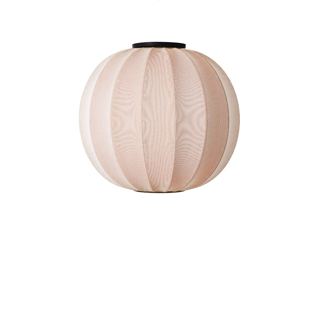 Produktbillede af Knit-Wit 60 Rund Loftlampe Sand Stone Made by Hand i premium kvalitet