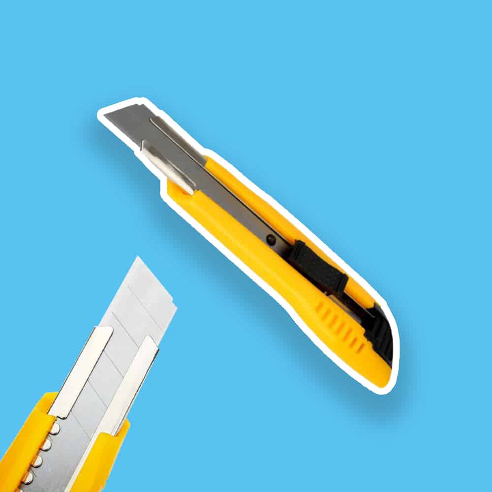 Produktbillede af Køb Hobbykniv med 18 mm knækblade 10 stk. på tilbud