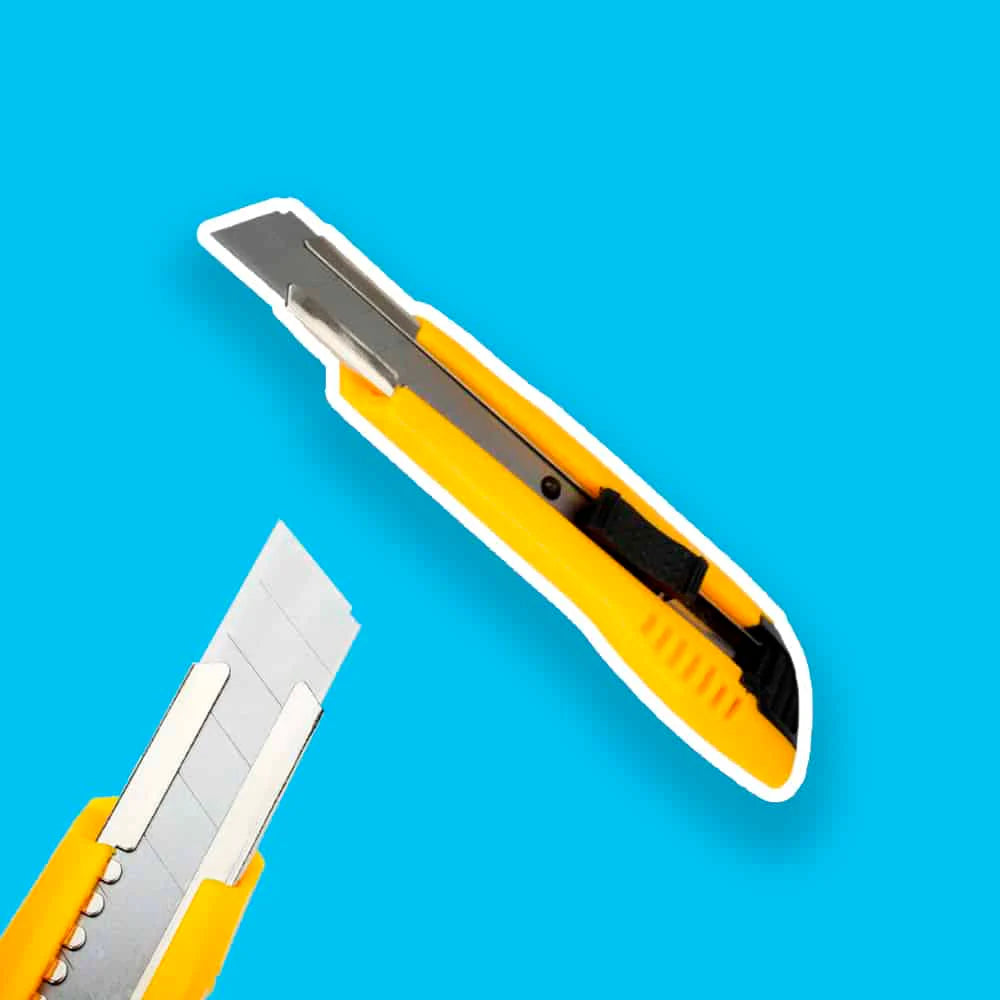 Hobbykniv med 18 mm knækblade 1 stk.