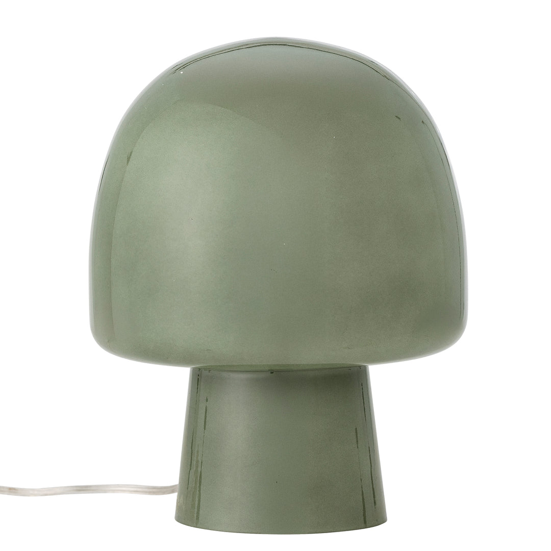 BLOOMINGVILLE Paddy bordlampe grøn glas D20xH26,5