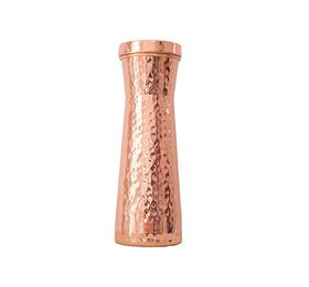 Detaljeret produktbillede af Kobber Luxury Karafel Hamret 1200 ml 1 stk. på tilbud